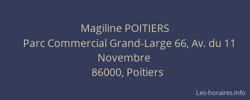 Magiline POITIERS
