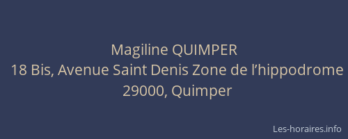 Magiline QUIMPER