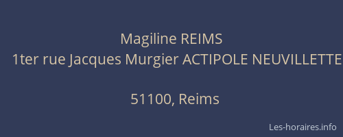 Magiline REIMS