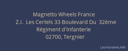Magnetto Wheels France