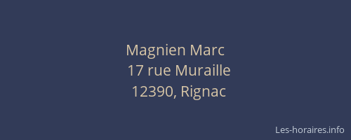 Magnien Marc