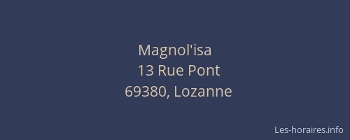 Magnol'isa