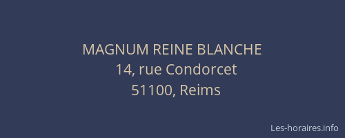 MAGNUM REINE BLANCHE
