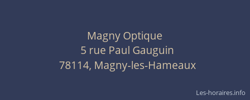 Magny Optique