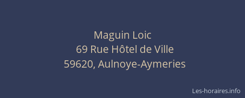 Maguin Loic