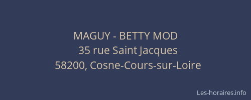 MAGUY - BETTY MOD