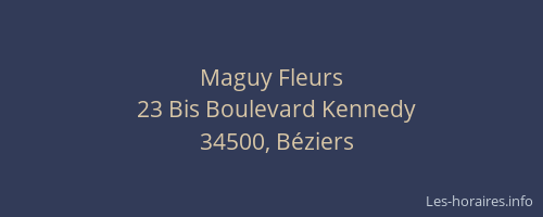 Maguy Fleurs