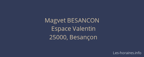 Magvet BESANCON