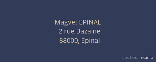 Magvet EPINAL