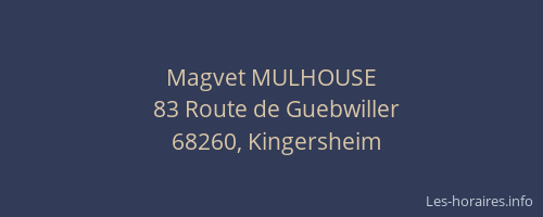 Magvet MULHOUSE