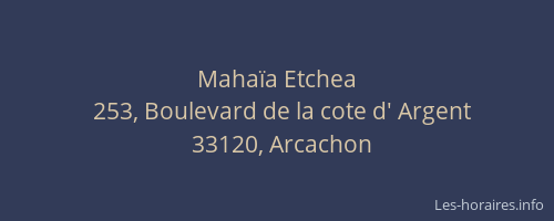 Mahaïa Etchea