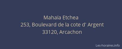 Maha&iuml;a Etchea