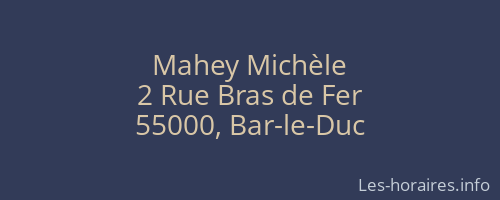 Mahey Michèle