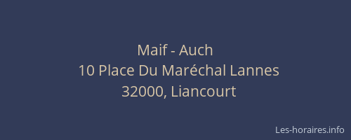 Maif - Auch