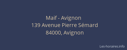 Maif - Avignon