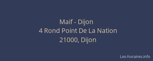 Maif - Dijon