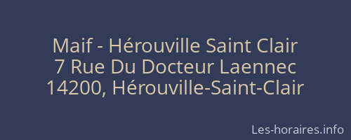 Maif - Hérouville Saint Clair