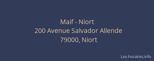 Maif - Niort