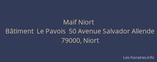Maif Niort