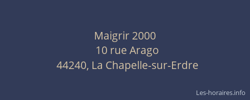 Maigrir 2000
