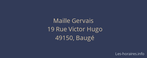 Maille Gervais