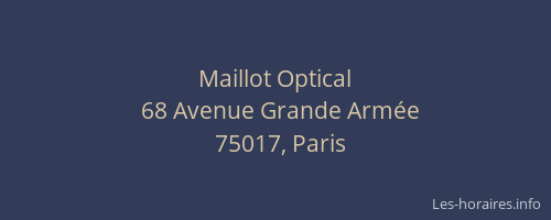 Maillot Optical