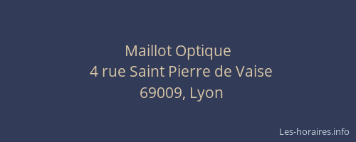 Maillot Optique