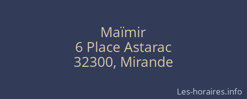 Maïmir