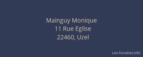 Mainguy Monique
