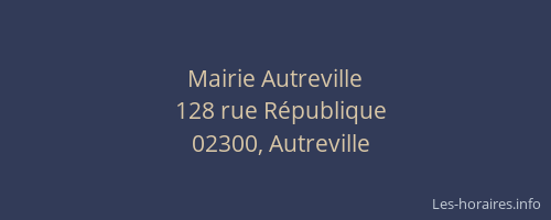 Mairie Autreville