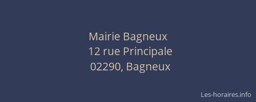 Mairie Bagneux