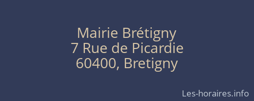 Mairie Brétigny