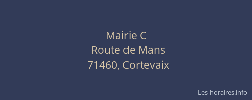 Mairie C