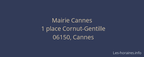 Mairie Cannes