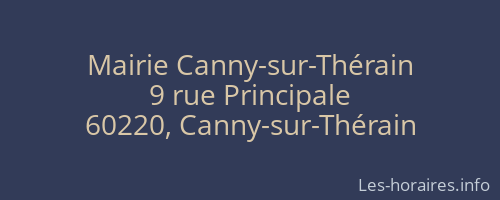 Mairie Canny-sur-Thérain