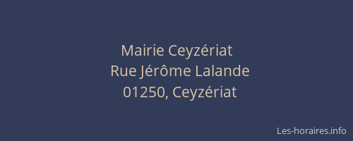 Mairie Ceyzériat