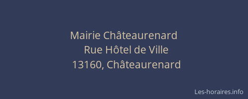Mairie Châteaurenard