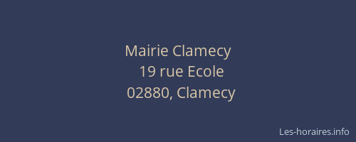 Mairie Clamecy
