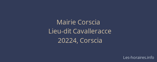 Mairie Corscia
