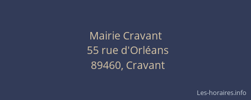 Mairie Cravant