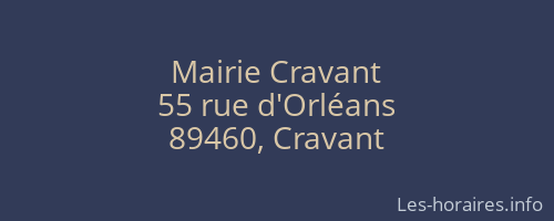 Mairie Cravant