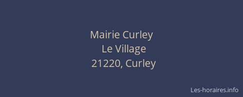 Mairie Curley