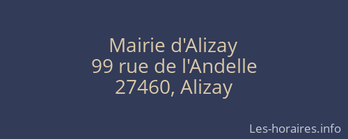 Mairie d'Alizay
