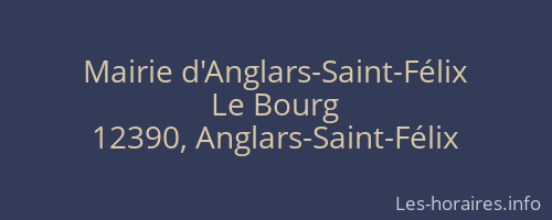 Mairie d'Anglars-Saint-Félix
