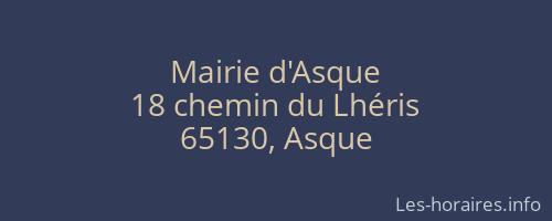 Mairie d'Asque