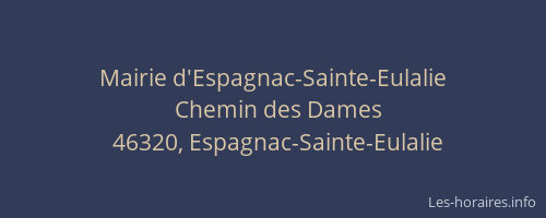Mairie d'Espagnac-Sainte-Eulalie