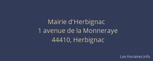 Mairie d'Herbignac