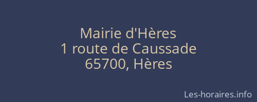 Mairie d'Hères