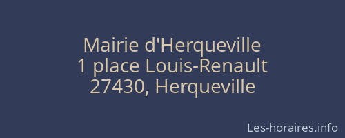 Mairie d'Herqueville