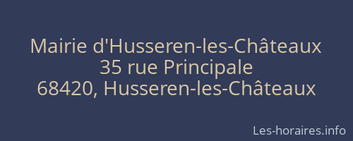 Mairie d'Husseren-les-Châteaux